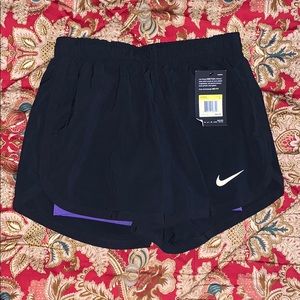 Nike Flex Dri-Fit Shorts with Purple Spandex